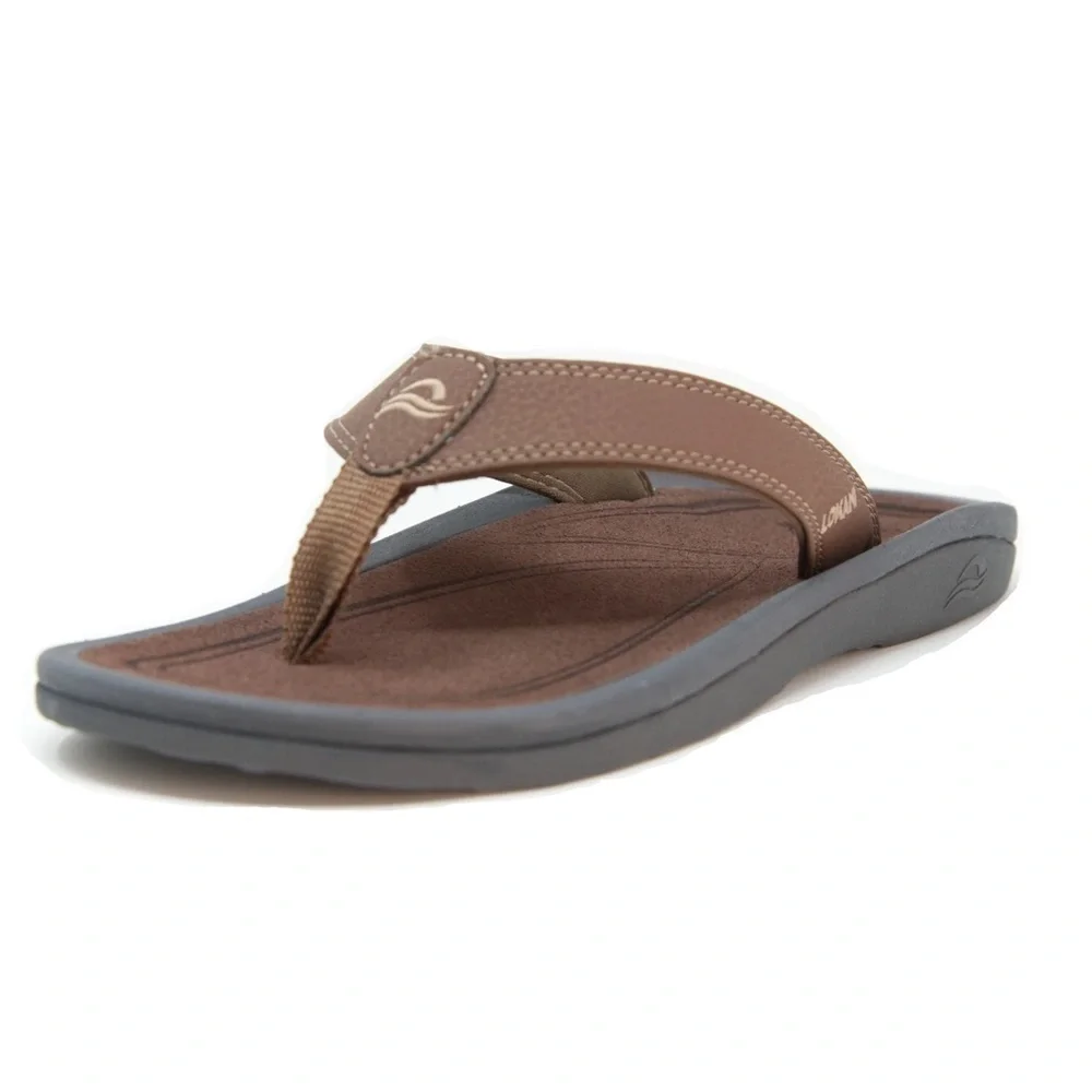 Women's Flip-Flops Coral Brown - Lokani